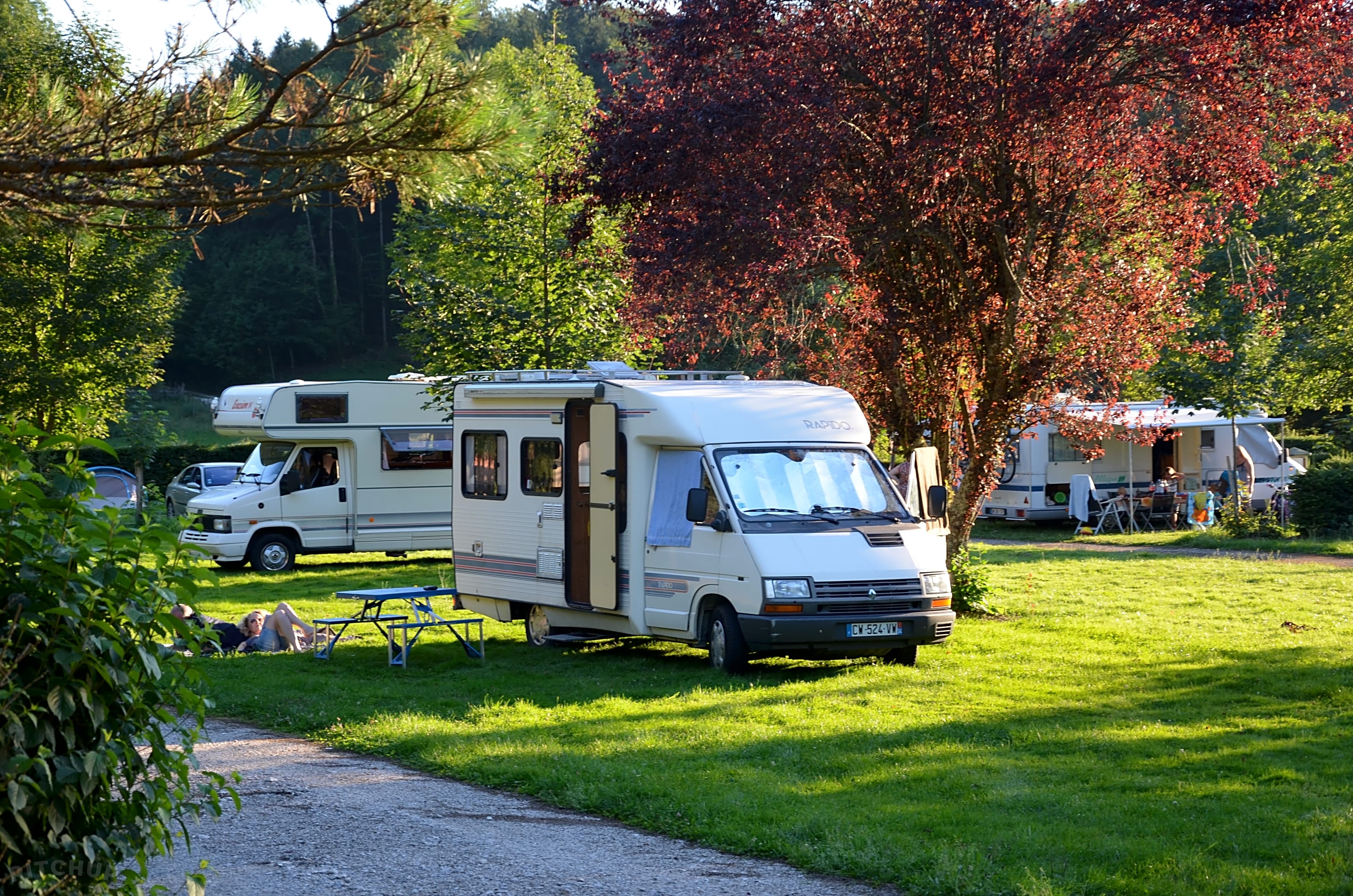 Camping hook up i frankrig