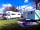 Bucket and Spade: Our shepherds hut with our friends mobile home next to us