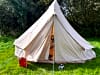 Foxglove Camping and Glamping: Bell tent on site (photo added on 08/28/2023)