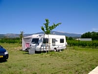 Spacious pitches Spacious pitches