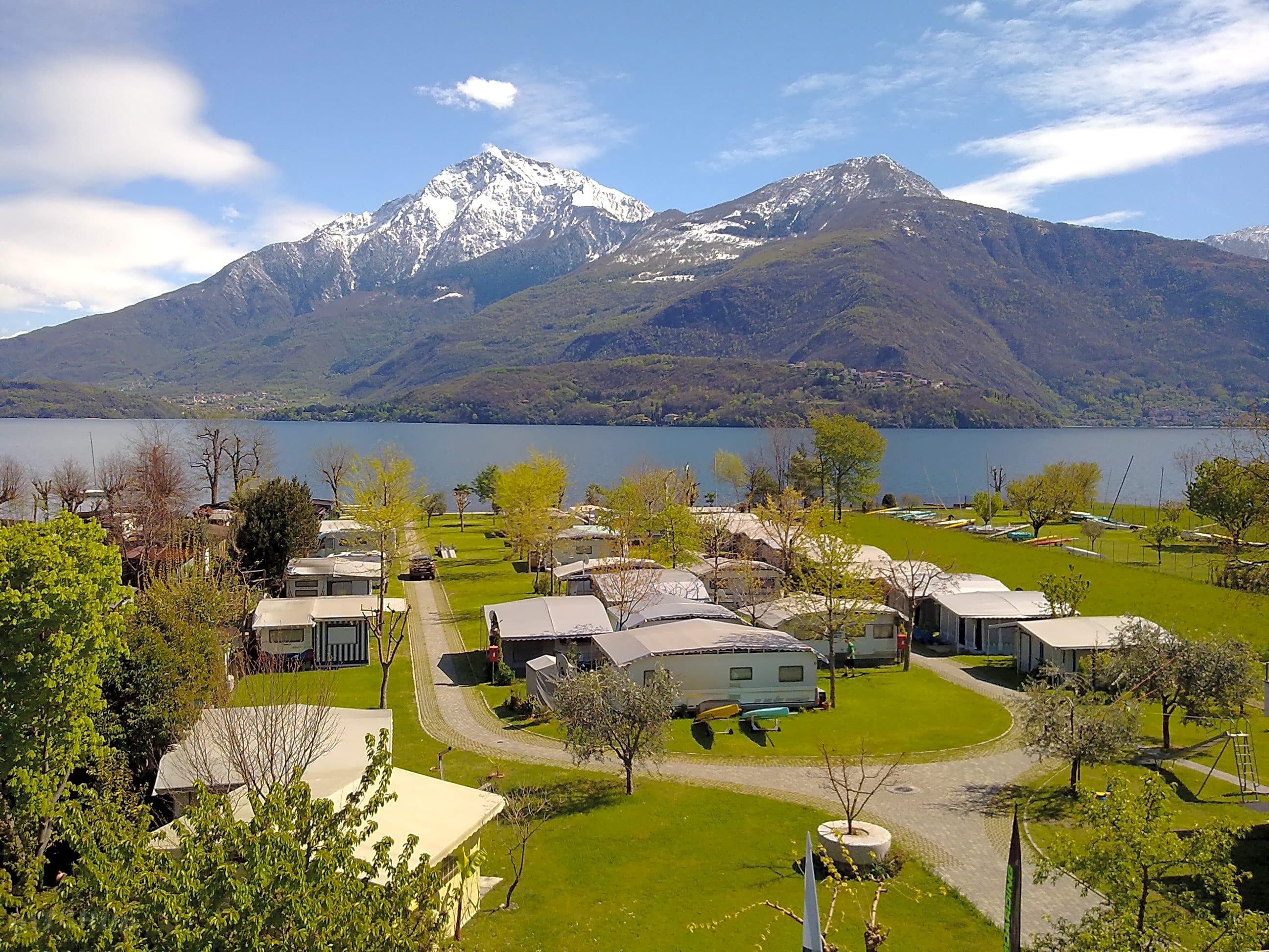 Campingplätze Direkt Am Comer See Gelegen englnschet