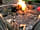 Morleys Farm: Communal fire pit in the woods minta
