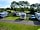 Old Station Caravan Park: Trees behind the pitches