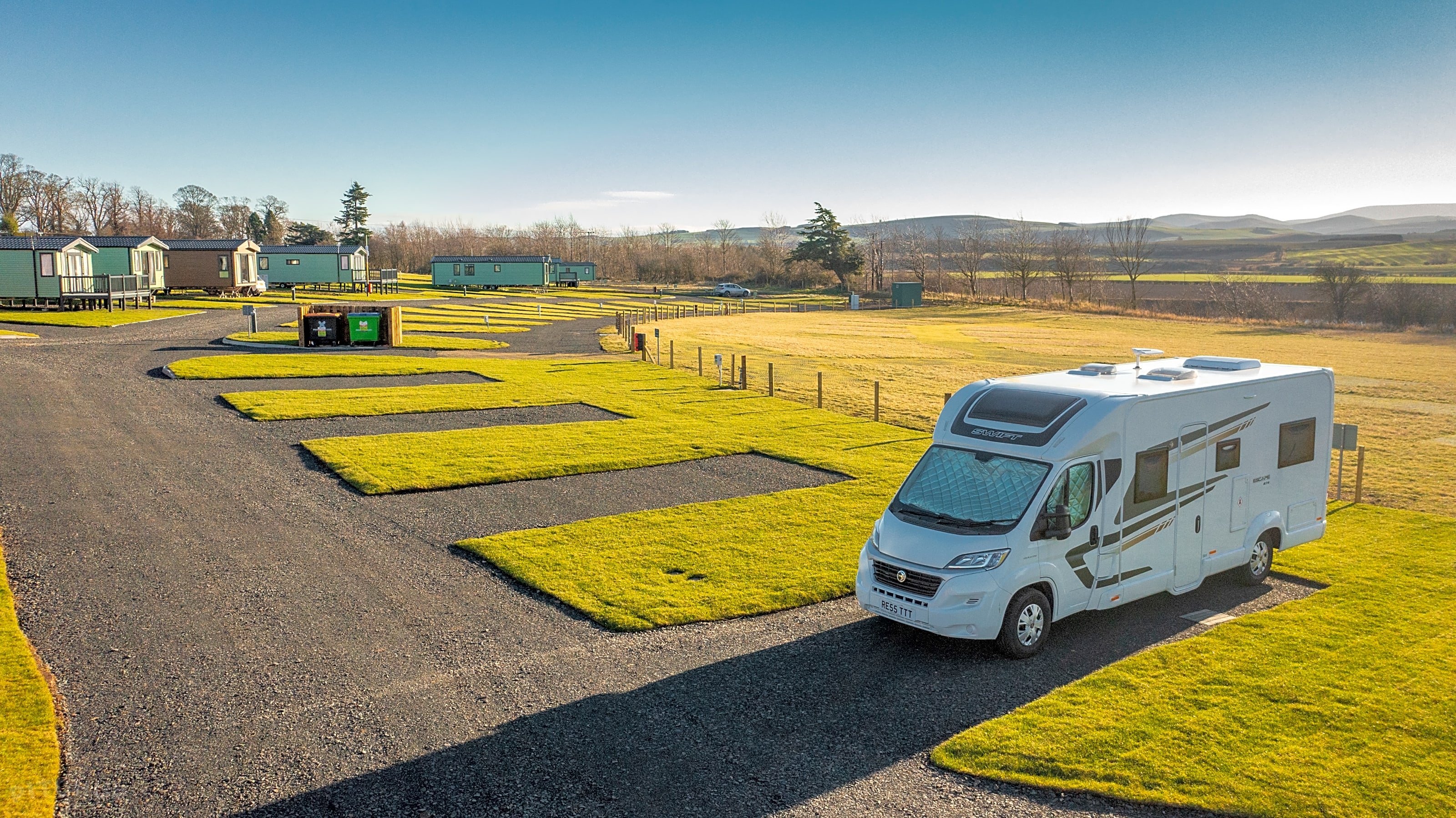 Bathrooms Wheelchair accessible toilet Caravan sites in BerwickuponTweed, Northumberland