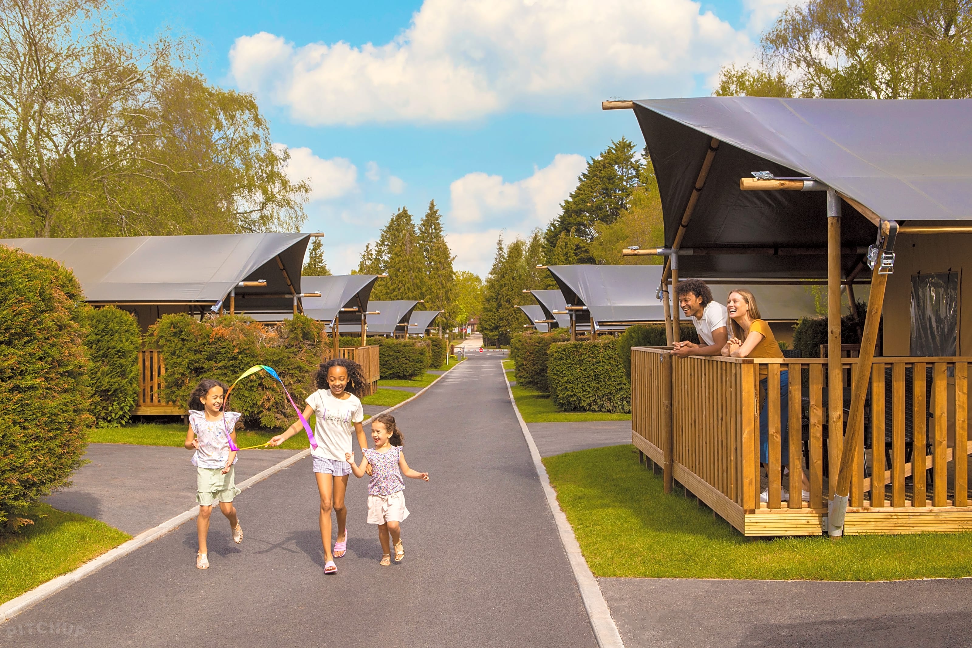 Pitch up glamping clearance