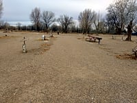 Serviced sites with picnic tables Serviced sites with picnic tables
