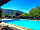 Camping Le Matin Calme: Pool with gorgeous views