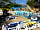 Camping de la Roche Percée: Outdoor pool with waterslide