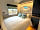 The Grove Shepherd's Lodge: Kingsize bed
