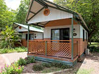Blokhut 1 slaapkamer (met badkamer)