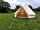 Pilsdon View Camping: Pre-pitched four-metre bell tent