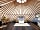 The Yurt Retreat: Willow Yurt bed