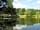 Camping Le Repaire: Pond and reception