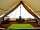 Hammonds Glamping: Deluxe bell tent interior