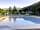 Camping Bella Austria: Pool with mountain view