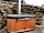 Newlands Hall: Wood-fired hot tub on private patio (photo added by manager on 04/07/2020)