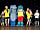 Tencreek Holiday Park: Mascot Deano the dolphin with the kids' club