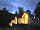 Meadow View Glamping: Night view of all cabins