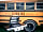 American School Bus Glamping at Petruth Paddocks: A barbecue is provided