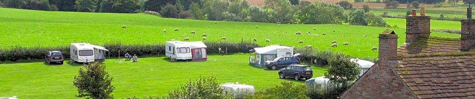 Campingpladser for kørende campingvogne