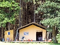 Tenda safari 2 camera (6 posti)
