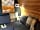 Coiltie Glampod: Lounge area with a bed and sofa (photo added by manager on 06/04/2022)