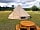 Cwtch Glamping: 5m bell tent with picnic table