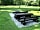 Camping am Pilsensee: Picnic tables - the perfect place for a barbecue