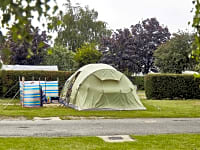 The electric grass tent pirch at Vauxhall Holiday Park The electric grass tent pirch at Vauxhall Holiday Park