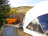 Geo Dome with Hot Tub Geo Dome with Hot Tub