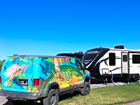 Plenty of room for your rig Plenty of room for your rig