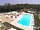 Glamping Resort Orlando in Chianti: Swimming pool from above