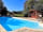 Just One Bell Tent: Outdoor heated swimming pool