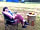Wonders Corner Camping: A great picture that was taken by a camper of their family enjoying the site and their firepit!