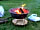 Far Peak Campsite: Fire pits available to hire.