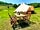 Wild Combe Camping: Bell tent with seating