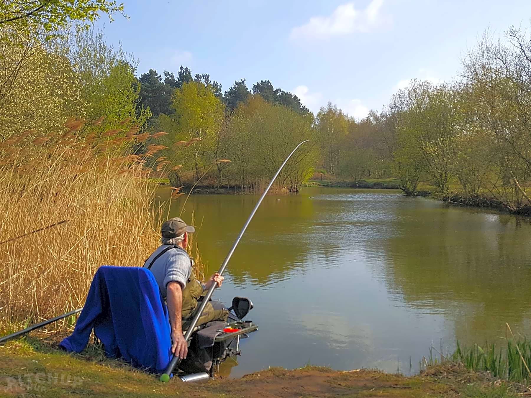 Camping with sales fishing near me