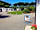 Porthtowan Tourist Park: The front entrance and premium pitch area
