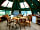 Valley Yurts: Large, fully equipped communal kitchen that can seat more than 20 people
