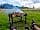 Waggoners Campsite at Hampton Estate: Pitch with firepit