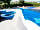 Camping La Pineda De Salou: Water slide at the pool in summer