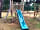 Pine Cones Caravan and Camping: Rope climbing wall in the playground
