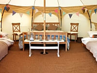 Plenty of space inside the tent Plenty of space inside the tent