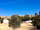 The Olive Garden: A view of the chill out bell tent and the toilet and shower facilities in the background