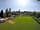The Masons Arms: Aerial view of the campsite with the pub in the background