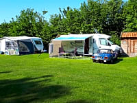 Spacious grass pitches Spacious grass pitches
