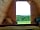 Pear Tree Glamping: View from inside pod (photo added by manager on 15/09/2022)