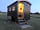 Kingsettle Camping Retreat: Shepherd's hut at night