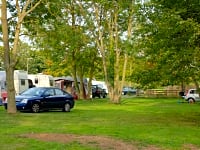 Piazzola roulotte/camper su erba senza elettricità