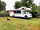 Camping L'Étang Bleu: Visitor image of the motorhome on the pitch